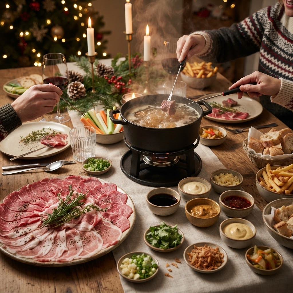 Fondue Chinoise Menü